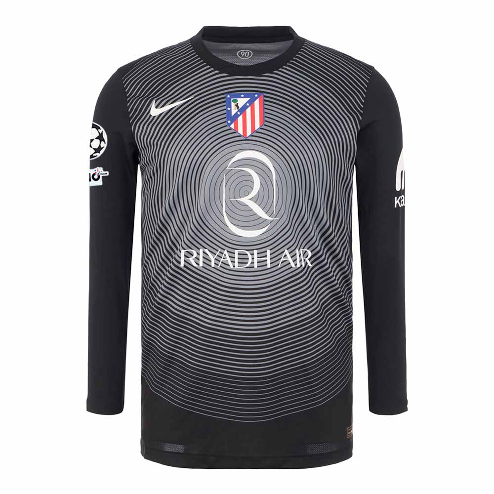 UEFA Men Black Goalkeeper 25/26 Long Sleeve Jersey image number null